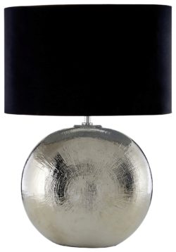 Jarvis Scratched - Ceramic - Table Lamp - Black